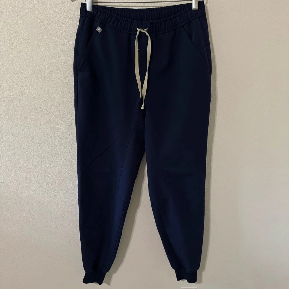 Figs Tansen Jogger Scrub Pants Slim 5-Pocket Navy-Small